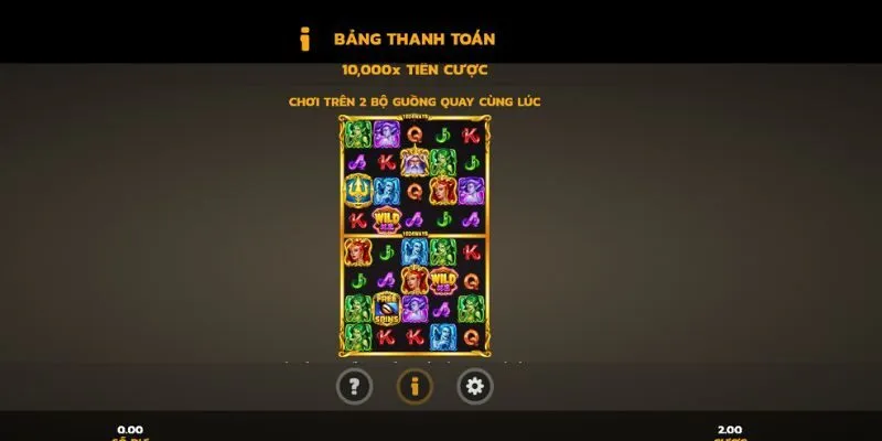 Chi tiết về trò chơi 15 tridents 8xbet